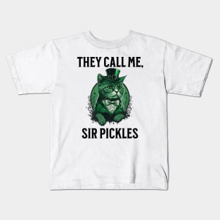 A Cat Named Pickles Kids T-Shirt